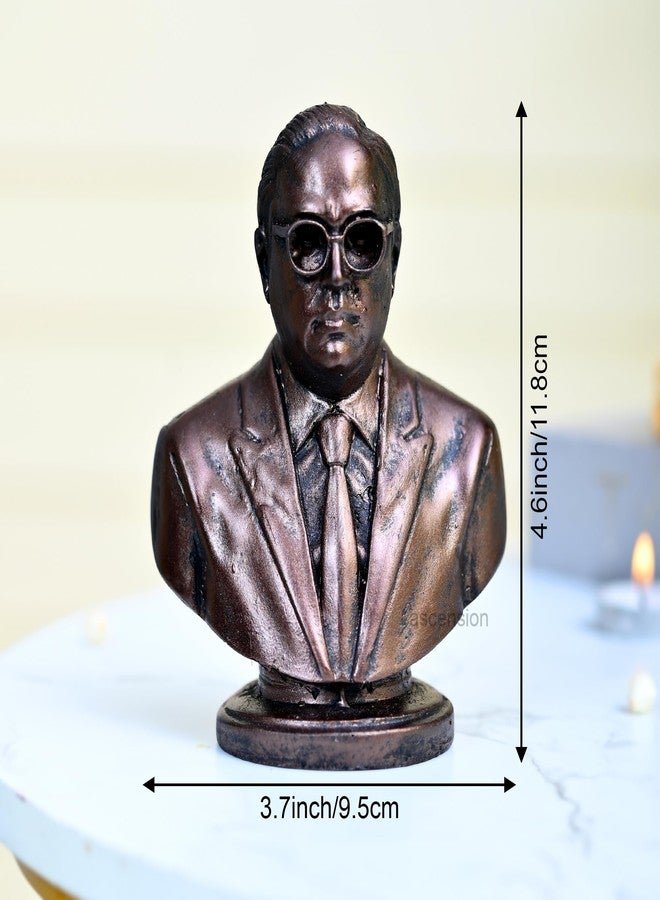 أسينشين تمثال الدكتور بهيم راو أمبيدكار بمناسبة يوم الجمهورية، مناسب لتزيين المنزل والمكتب والطاولة وغرفة المعيشة، كهدية تذكارية للشركات. - Image 4